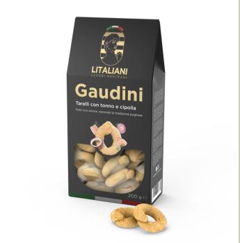 GAUDINI Taralli mit Thunfisch & Zwiebel I Inhalt: 200 g