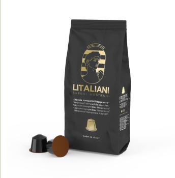 Getränk in Nespresso® kompatiblen Kapseln Nocciolino (Haselnuss) I Inhalt: 15 stk