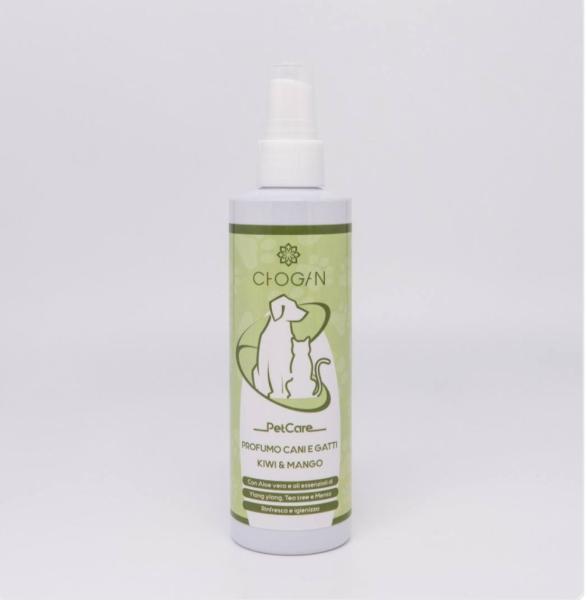 PARFÜM FÜR HUNDE UND KATZEN (KIWI & MANGO) I Inhalt: 150 ML